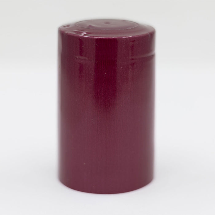 Burgundy Shrink Caps for Larger Bottles - Oversize