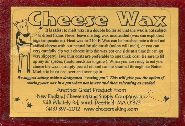 Red Cheese Wax 1lb – Everything Mushrooms