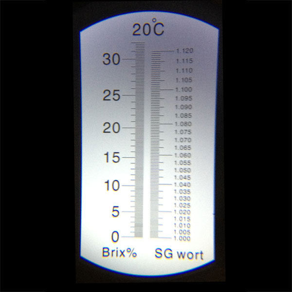 Brix Instrument de mesure Vin Réfractomètre Alcool Test Réfractomètre